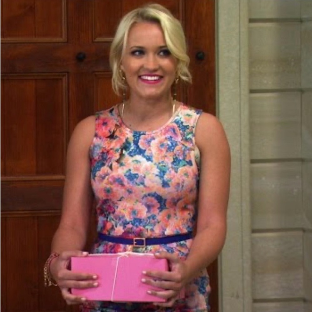 Top Shop Floral Sleeveless Dress